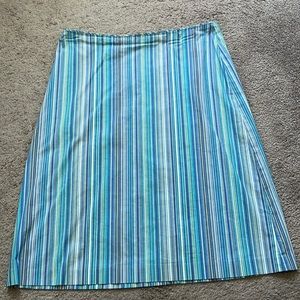 Banana Republic Striped Skirt Size 14